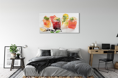 Quadro in vetro acrilico Cocktail di agrumi