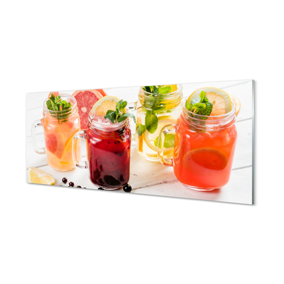 Quadro in vetro acrilico Cocktail di agrumi