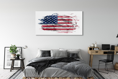 Quadro acrilico Flag degli Stati Uniti