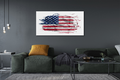 Quadro acrilico Flag degli Stati Uniti