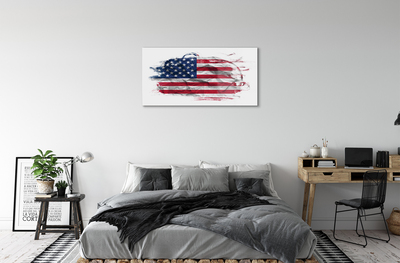 Quadro acrilico Flag degli Stati Uniti