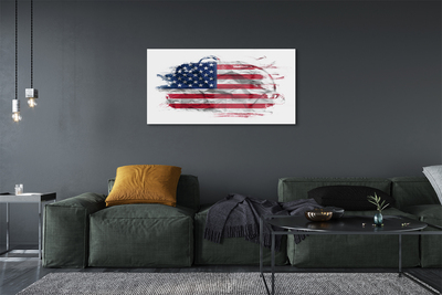 Quadro acrilico Flag degli Stati Uniti