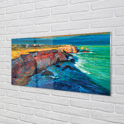 Quadro acrilico Sky Rock