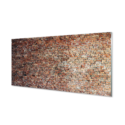 Quadro acrilico Muro di mattoni
