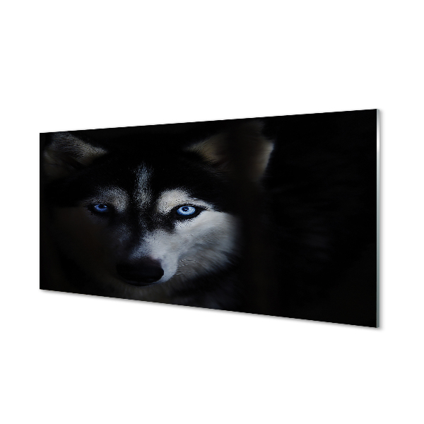 Quadro acrilico Eyes Wolf