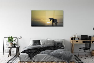 Quadro acrilico Sunness Field Unicorn