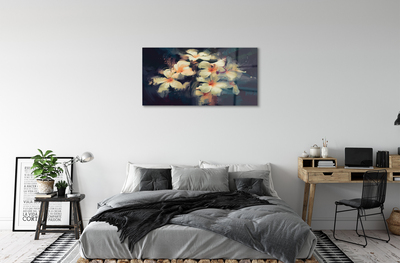 Quadro acrilico Immagine dei fiori