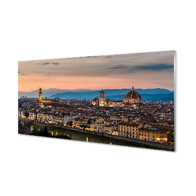 Quadro su vetro acrilico Cattedrale del Panorama Italia