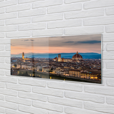 Quadro su vetro acrilico Cattedrale del Panorama Italia