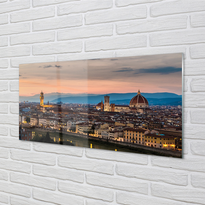 Quadro su vetro acrilico Cattedrale del Panorama Italia