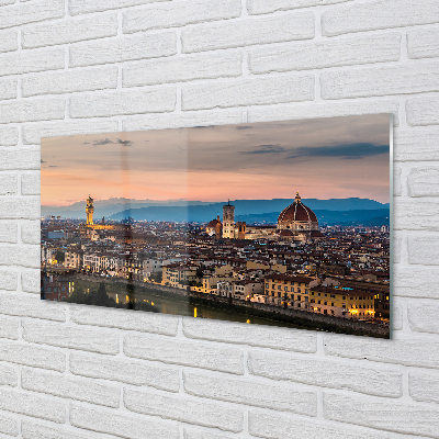 Quadro su vetro acrilico Cattedrale del Panorama Italia