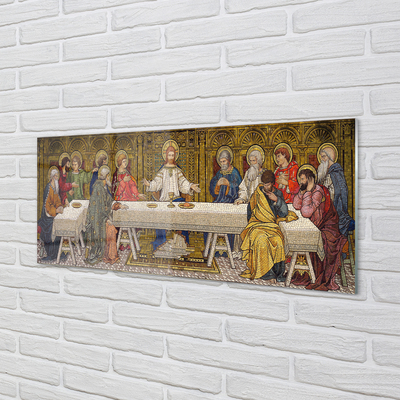 Quadro acrilico Ultima cena arte