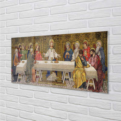 Quadro acrilico Ultima cena arte