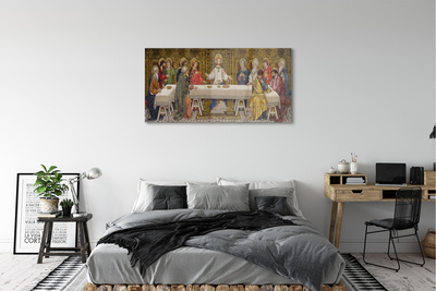 Quadro acrilico Ultima cena arte