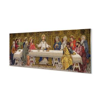 Quadro acrilico Ultima cena arte