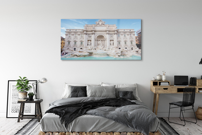 Quadro vetro acrilico Cattedrale della fontana di Roma