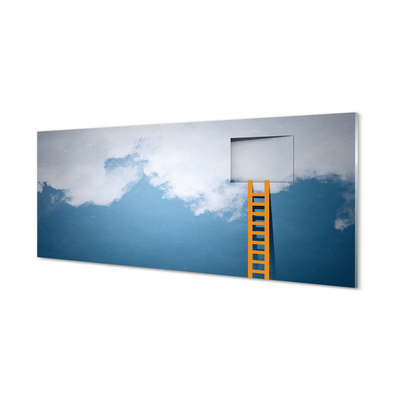 Quadro vetro acrilico Sky ladder