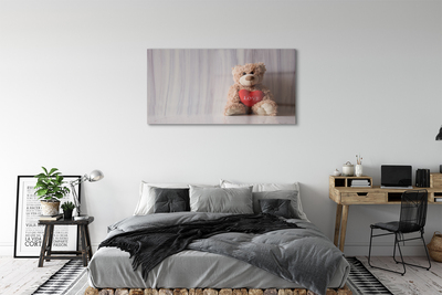 Quadro vetro acrilico Orsacchiotto di peluche