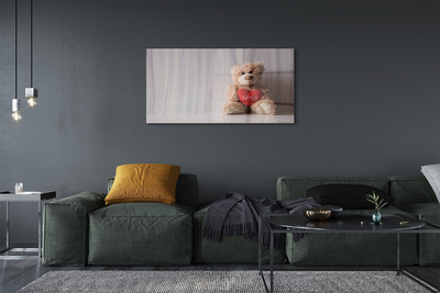 Quadro vetro acrilico Orsacchiotto di peluche