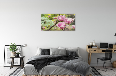 Quadro vetro acrilico Alberi magnolia