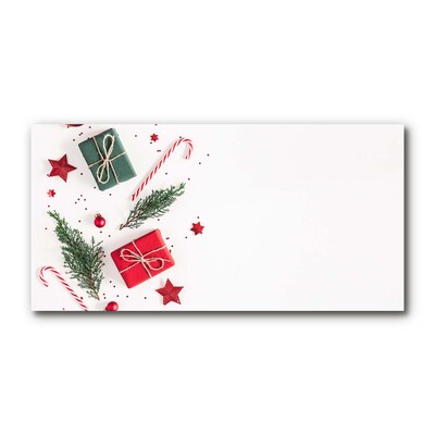 Quadro acrilico Regalo Dolci Palle di Natale