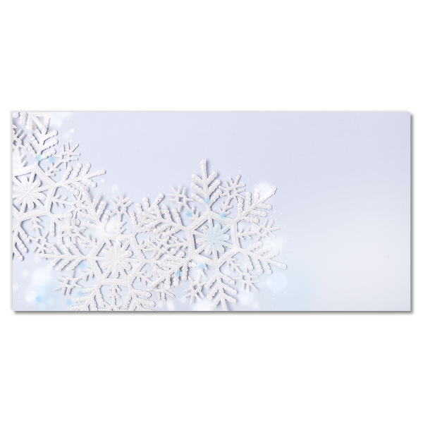 Quadro acrilico Fiocchi di neve Inverno Neve