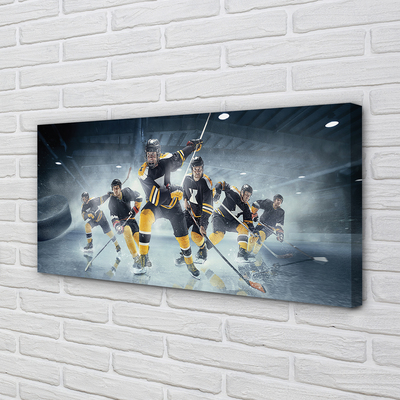 Foto quadro su tela Hockey
