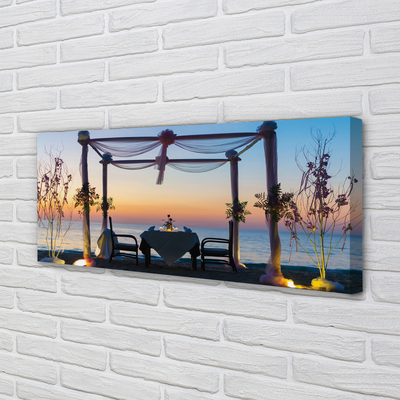 Quadro su tela Cena di mare ovest