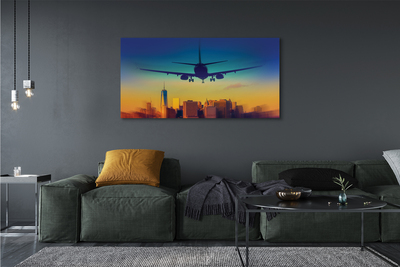 Foto quadro su tela Aeromobile di Clouds City West