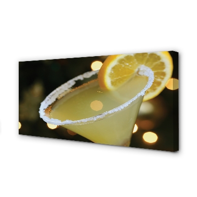Quadro su tela Cocktail al limone