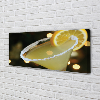 Quadro su tela Cocktail al limone