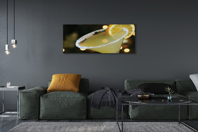 Quadro su tela Cocktail al limone