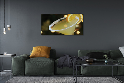 Quadro su tela Cocktail al limone