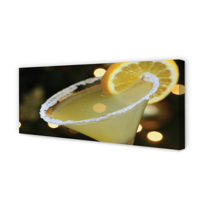 Quadro su tela Cocktail al limone