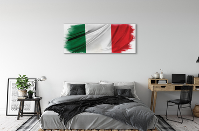 Stampa quadro su tela Flag italiana