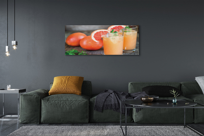 Quadro su tela Cocktail di pompelmo