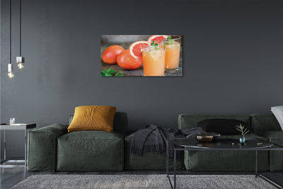 Quadro su tela Cocktail di pompelmo