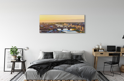 Quadro su tela Italia Sunrise Panorama