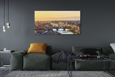 Quadro su tela Italia Sunrise Panorama