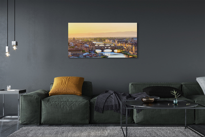 Quadro su tela Italia Sunrise Panorama