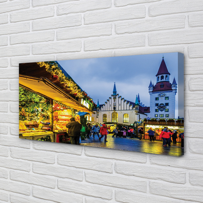 Quadro su tela Germania Old Market Square