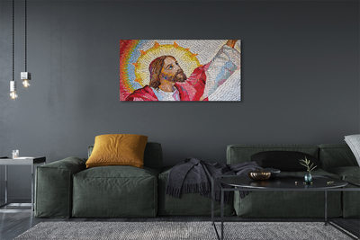 Quadro su tela Mosaico Gesù