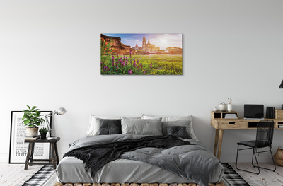 Stampa quadro su tela Germania Sunrise River