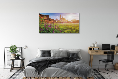 Stampa quadro su tela Germania Sunrise River