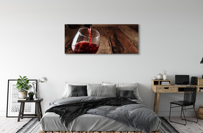 Quadro su tela Wine Boards Glass