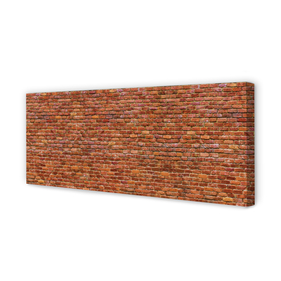 Quadro su tela Vintage muro di mattoni