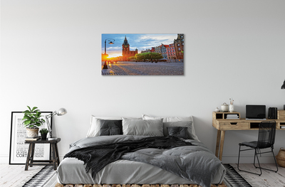 Quadro su tela Città Vecchia di Dugsk, Sunrise