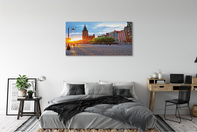 Quadro su tela Città Vecchia di Dugsk, Sunrise