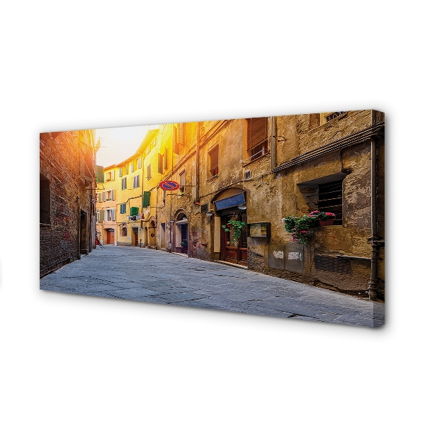 Quadro su tela Edifici in Italy Street