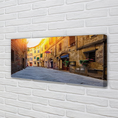 Quadro su tela Edifici in Italy Street